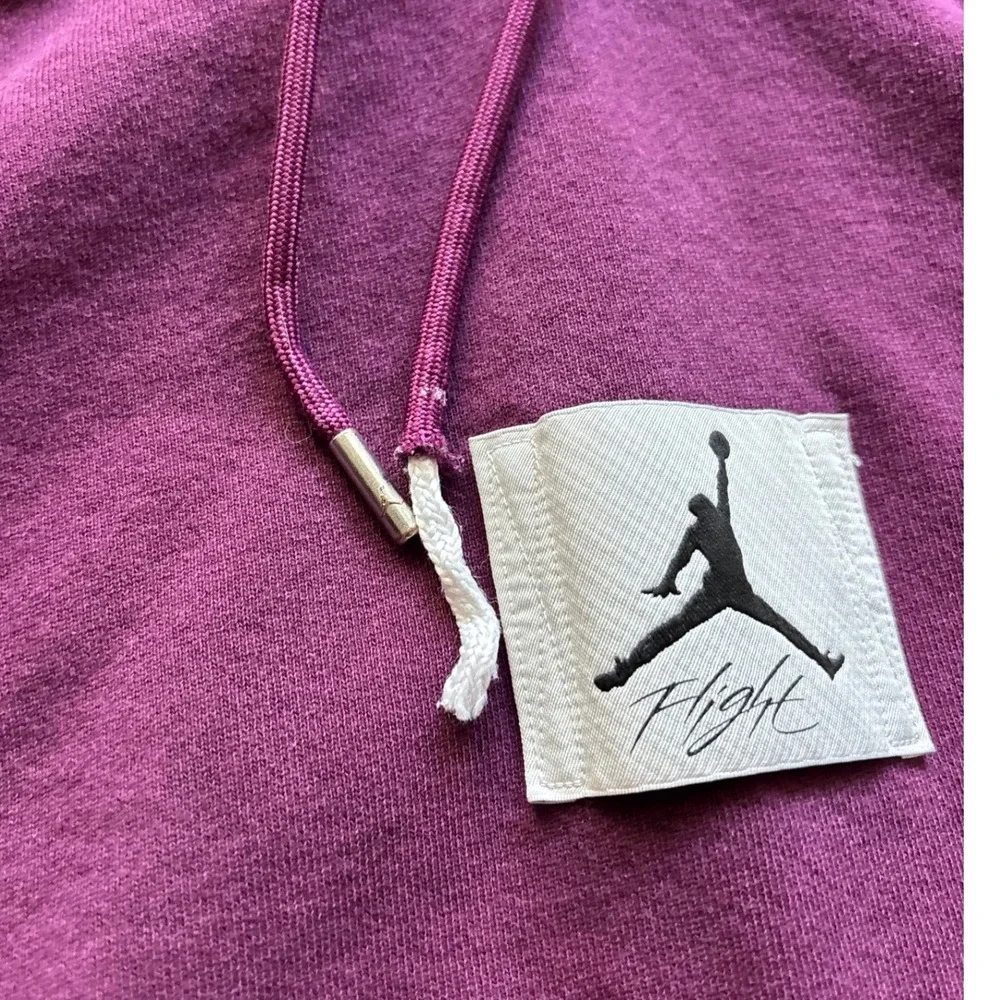 Jordan Air Jumpman Maroon Flight Hoodie Sweatshirt Jordan Logo Men's XL